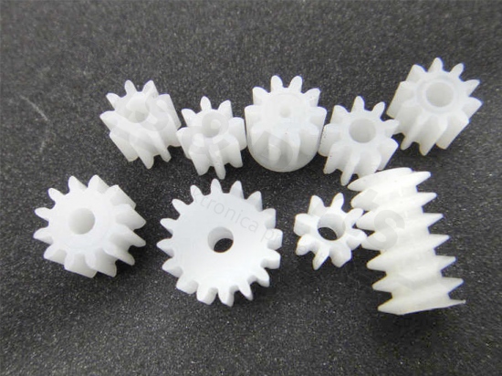 Plastic Gear Set 15 Pieces